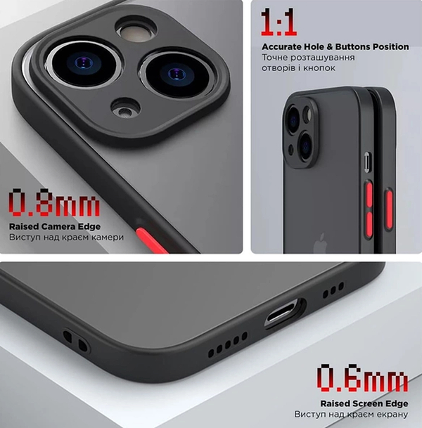 Фото - Чохол для смартфону Armorstandart Frosted Matte for Tecno Spark 20 Pro (KJ6) Dark Green (ARM74396)