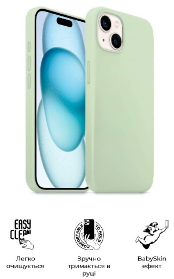 Фото - Чохол для смартфону Armorstandart ICON2 Case for  Apple iPhone 15 Soft Mint (ARM76999)