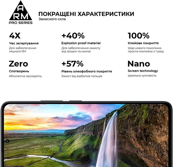 Фото - Захисне скло для смартфону Armorstandart Pro for Xiaomi Redmi Note 13 4G Black (ARM72434)