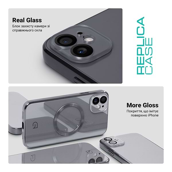 Фото - Чохол для смартфону Armorstandart Replica for Apple iPhone 11 Titanium Grey (ARM76172)