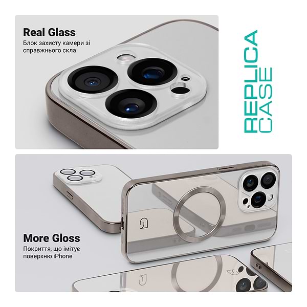 Фото - Чохол для смартфону Armorstandart Replica for Apple iPhone 15 Pro Max White (ARM76243)