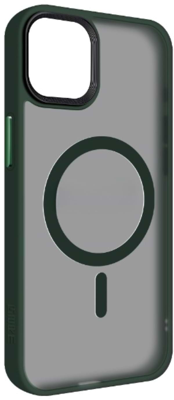Фото - Чохол для смартфону Armorstandart Uniq Magsafe for Apple iPhone 15 Plus Dark Green (ARM75323)