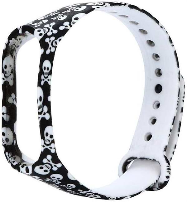 Фото - Ремінець для фітнес-браслету Armorstandart for Xiaomi Mi Band 4/3 Skulls (ARM52065)