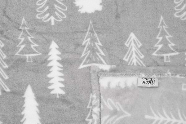 Фото - Плед полуторный Ardesto Flannel, 160х200 см Елки (ART0110PB)