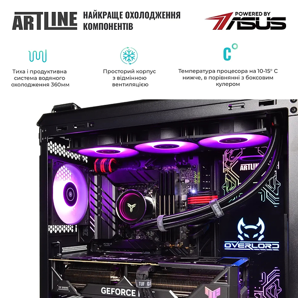 Фото - Системний блок Artline Overlord GT502 (GT502v96)