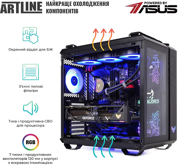 Фото - Системний блок Artline Overlord GT502 (GT502v96)