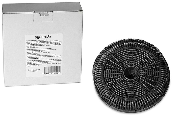Фото - Фильтр для вытяжки Pyramida 2 шт. (PFC2502)