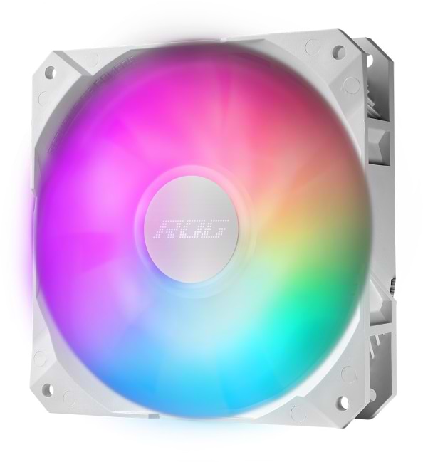 Фото - Водяна система охолодження Asus ROG Strix LC II 240 ARGB White Edition (90RC00E2-M0UAY4)