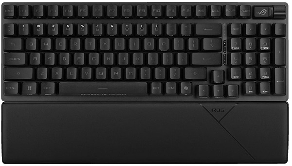 Фото - Клавіатура бездротова ігрова Asus ROG Strix Scope II RX Optical USB-A/WL/BT EN RGB Black (90MP03S0-BKUA20)
