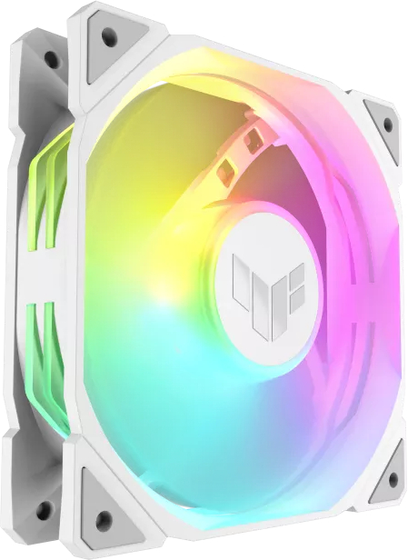 Фото - Корпусный вентилятор Asus TUF GAMING TR120 FAN ARGB REVERSE WHITE 3IN1