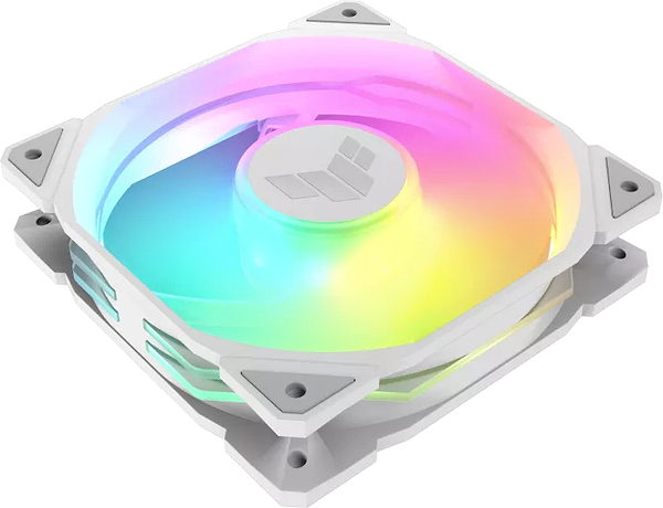 Фото - Корпусный вентилятор Asus TUF GAMING TR120 FAN ARGB REVERSE WHITE 3IN1