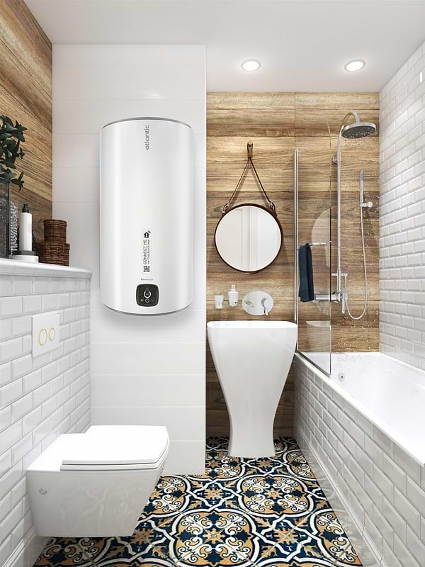 Фото - Водонагрівач Atlantic Steatite Genius WI-FI VM 080 D400S-3E-CW