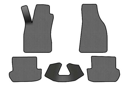 EVA килимки в салон авто EVAtech для A4 (B6) AT Audi 2000-2004 2 покоління Cabrio EU (AU11497CV5SGB)