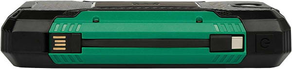 Фото - Батарея мобільна Aura NRG-30SE ARM SOLAR 30000 mAh Wireless charging Green (PBANRG30SEG)