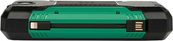 Фото - Батарея мобільна Aura NRG-30SE ARM SOLAR 30000 mAh Wireless charging Green (PBANRG30SEG)