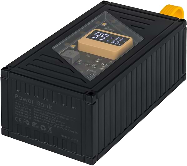 Фото - Батарея мобильная Aura NRG-P30 30000 mAh 22.5W Black (PBANRG-P30B)