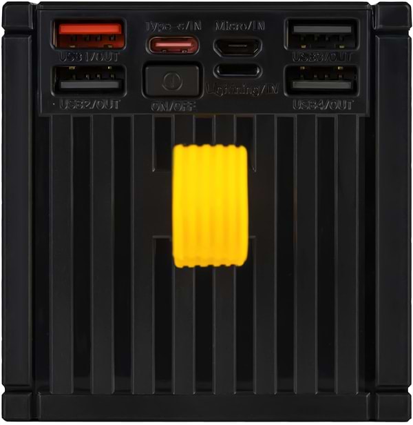 Фото - Батарея мобильная Aura NRG-P50 50000 mAh 22.5W Black (PBANRG-P50B)