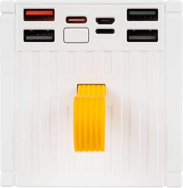 Фото - Батарея мобильная Aura NRG-P50 50000 mAh 22.5W White (PBANRG-P50W)