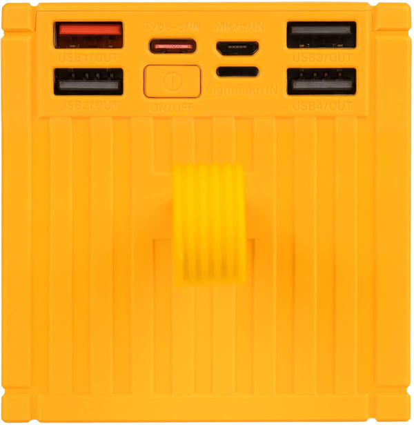 Фото - Батарея мобильная Aura NRG-P50 50000 mAh 22.5W Yellow (PBANRG-P50Y)