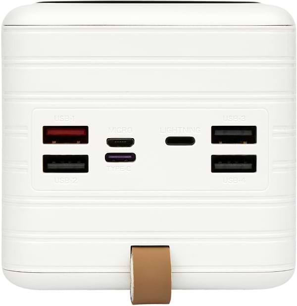 Фото - Батарея мобільна Aura NRG-P80 80000 mAh 22.5W White (PBANRG-P80W)