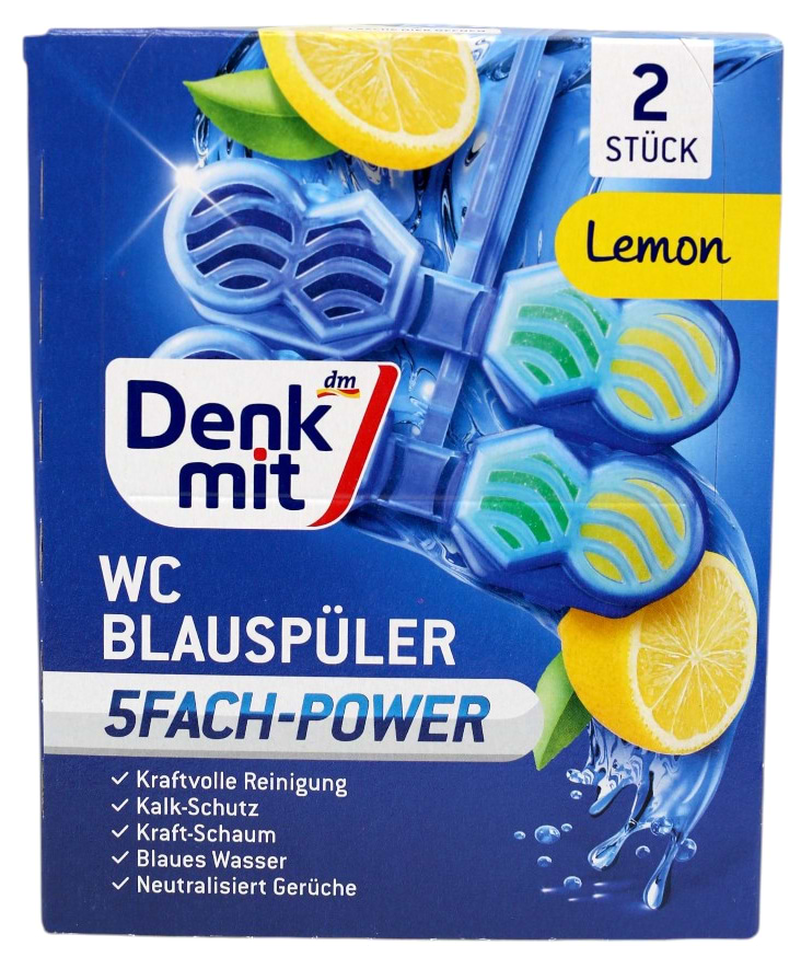 Туалетний блок Denkmit Lemon 2 шт. (DWCBL2)