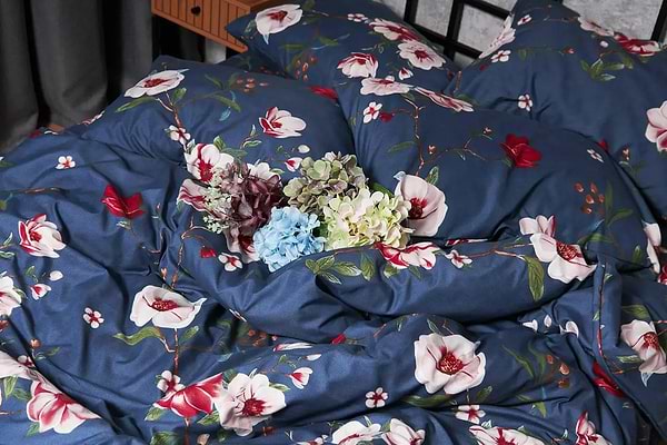 Фото - Комплект постільної білизни Moon&Star Полісатин Premium «Bush Peony» 143х210 см нав. 4х50х70 (MS-820003728)