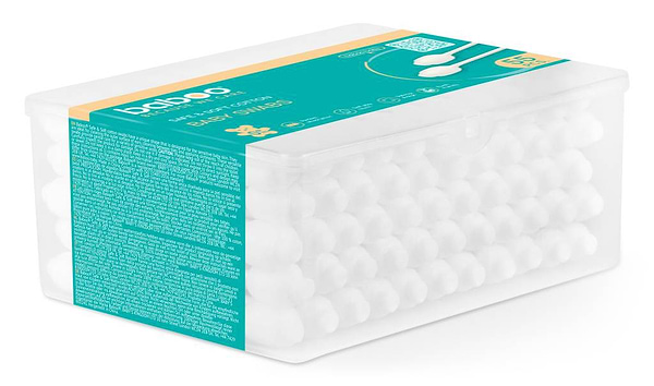 Фото - Ватні палички Baboo 55 шт. (12-009)