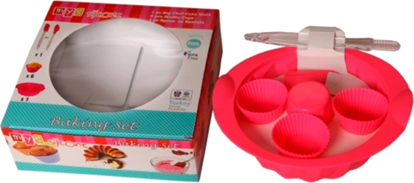 Набор форм для приготовления Baltali Silikon 6 шт. (40017) - Фото 1