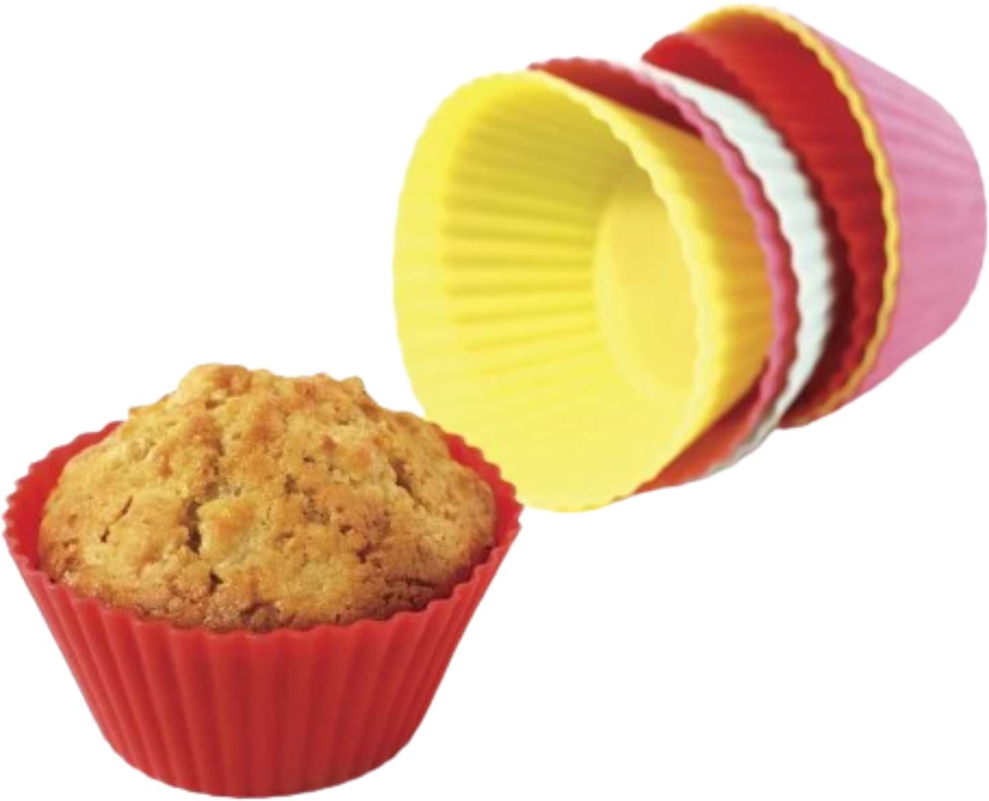 Форма для приготування Baltali Silikon Корзинка 7 см 6 шт. мікс (41069) - Фото 1