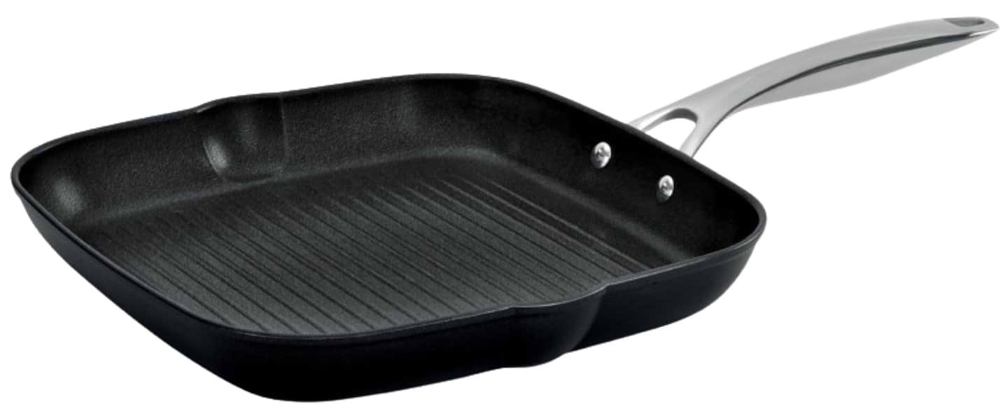 Сковорода гриль Barazzoni BLACK TITAN 28 см (8556540282898) - Фото 1