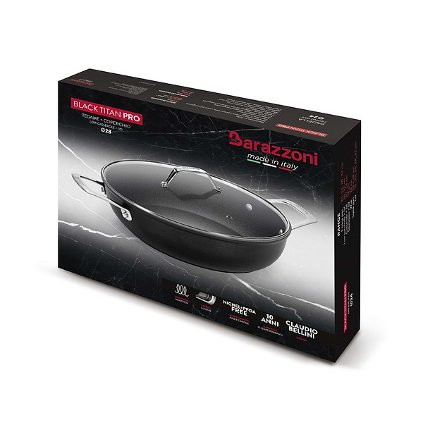 Фото - Сотейник Barazzoni BLACK TITAN 4,1 л (85560402898)