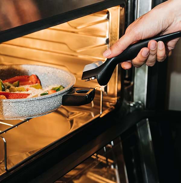 Фото - Сковорода універсальна Barazzoni INDUCTION FACILE 24 см (85510602487)