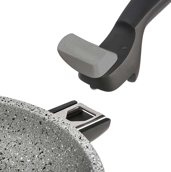 Фото - Сковорода універсальна Barazzoni INDUCTION FACILE 24 см (85510602487)