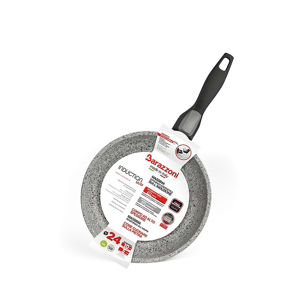 Фото - Сковорода універсальна Barazzoni INDUCTION FACILE 24 см (85510602487)