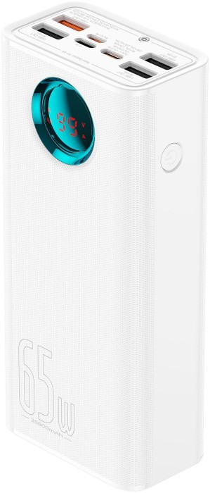 Фото - Батарея мобільна Baseus Amblight 26800mAh 65W OE White (P10022402223-00)
