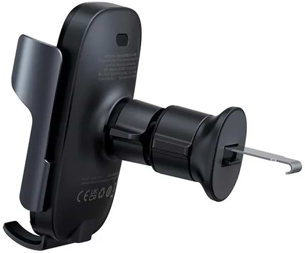 Фото - Автотримач з бездротовою зарядкою Baseus Milky Way Pro Series Wireless Charging Electric Car Mount Phone Holder (C40357000111-00)