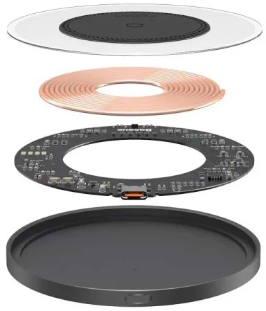 Фото - Беспроводное зарядное устройство Baseus Simple Series 2 (CCJJ050001)