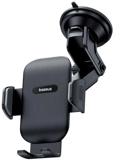 Фото - Автотримач Baseus UltraControl Go Series Clamp-Type Phone Holder (C40361600111-00)