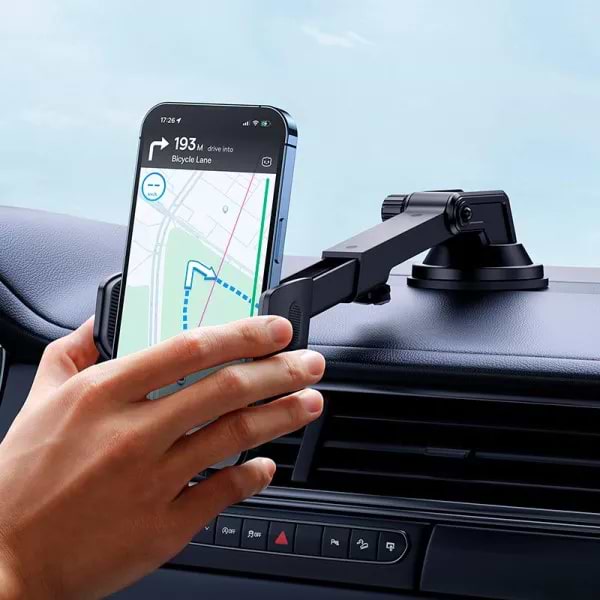 Фото - Автотримач Baseus UltraControl Go Series Clamp-Type Phone Holder (C40361600111-00)