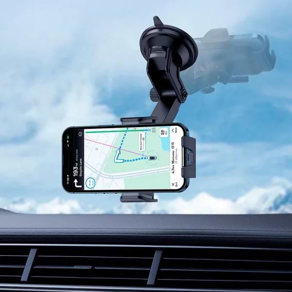 Фото - Автотримач Baseus UltraControl Go Series Clamp-Type Phone Holder (C40361600111-00)