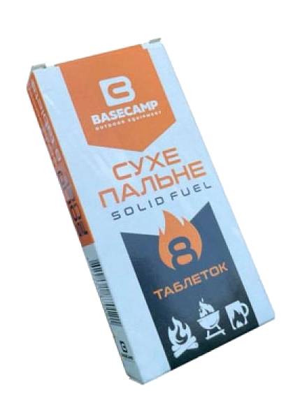 Сухое горючее Base Camp 8 таблеток (BCP 50101)