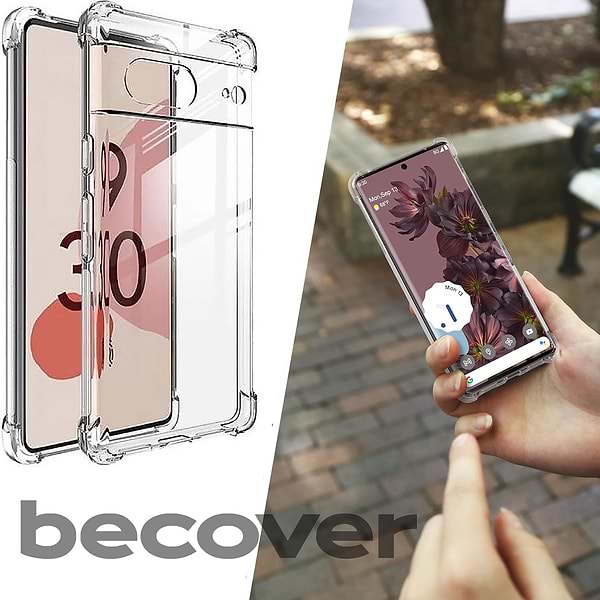 Фото - Чехол для смартфона BeCover Anti-Shock for Google Pixel 7 Clear (709338)