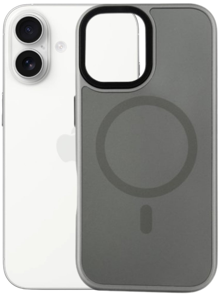 Чохол для смартфону BeCover FIBRA ArcLine Case with MagSafe for Apple iPhone 17 Gray (715374)