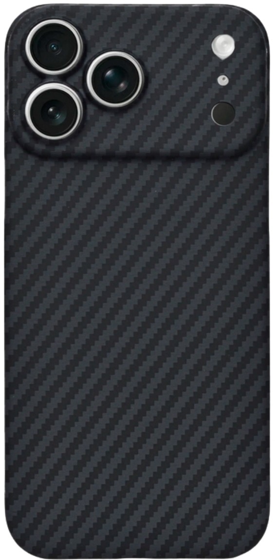 Чохол для смартфону BeCover FIBRA Carbonite case with MagSafe for Apple iPhone 17 Pro Black (715409)