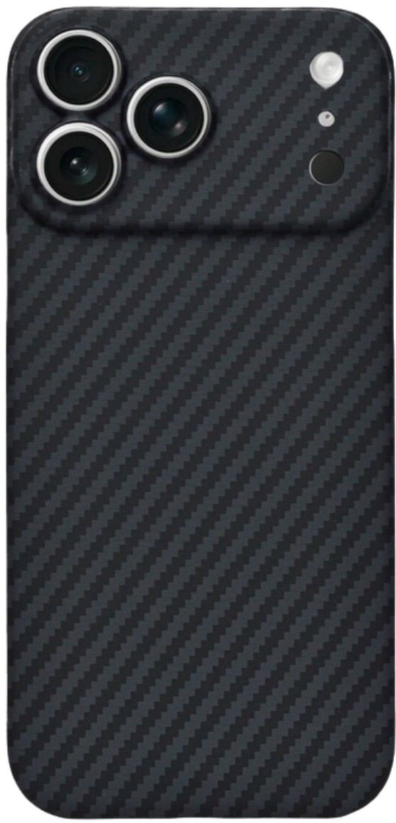 Чохол для смартфону BeCover FIBRA Carbonite case with MagSafe for Apple iPhone 17 Pro Max Black (715410)