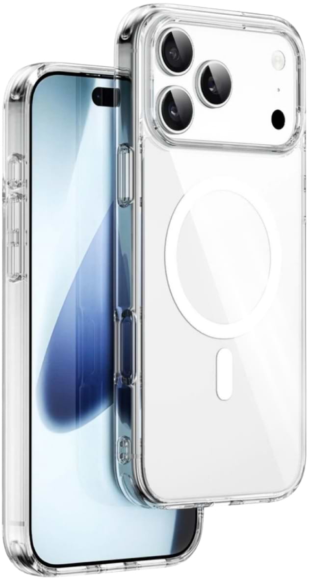 Чохол для смартфону BeCover FIBRA Crystal Case with MagSafe for Apple iPhone 17 Pro Max (715370)