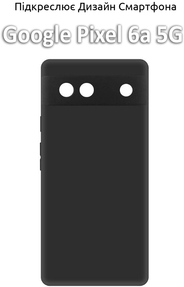 Фото - Чехол для смартфона BeCover for Google Pixel 6a 5G Black (709612)