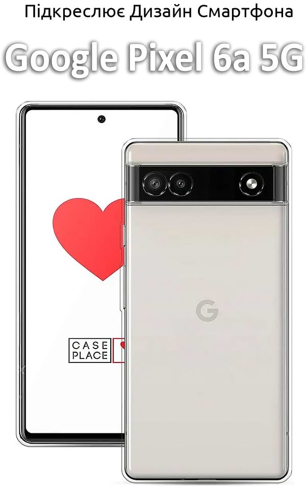 Фото - Чохол для смартфону BeCover for Google Pixel 6a 5G Transparancy (707986)
