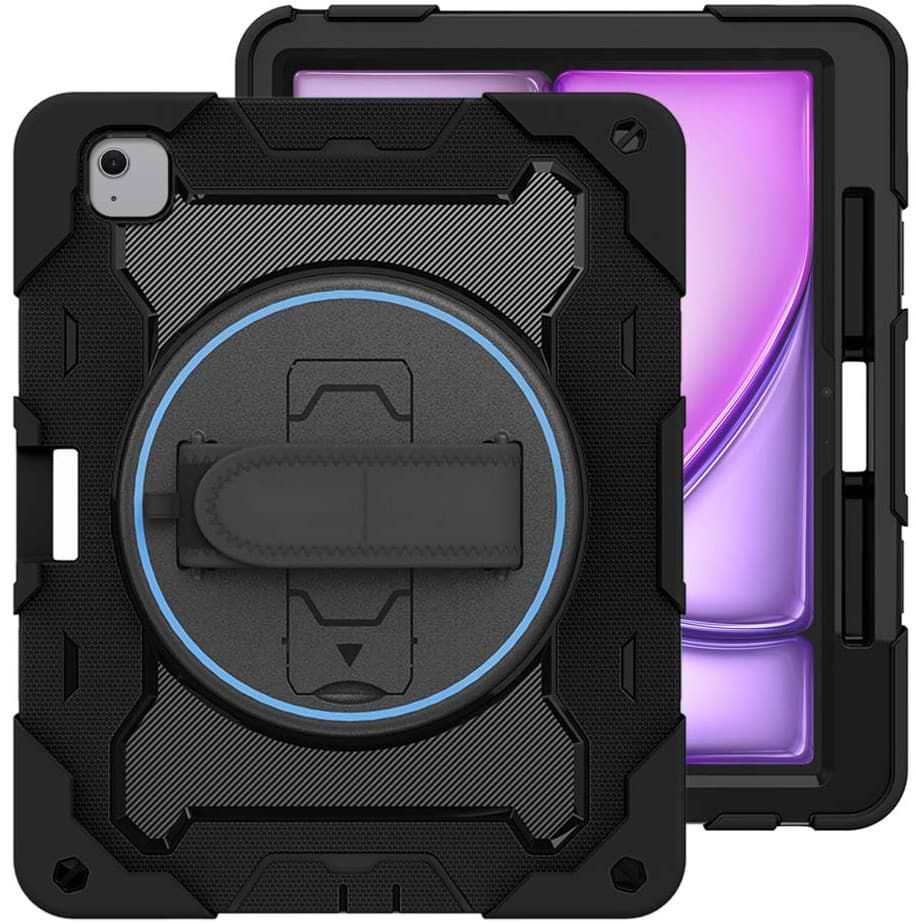 Чохол для планшета BeCover Horizontal handle for Apple iPad Air 13" M4 2026 Black (715290)