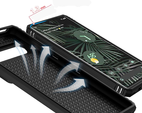 Фото - Чохол для смартфону BeCover Military for Google Pixel 7 Pro Black (708828)